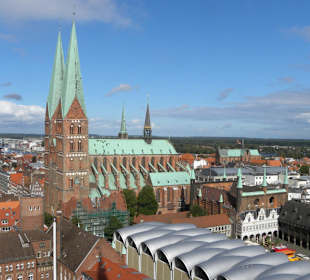 St. Marien und Rathaus