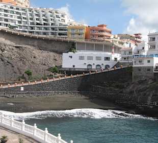Kleine Strandbucht in der Nähe vom Hotel
