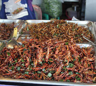 Leckerei Markt Chanthaburi Stadt