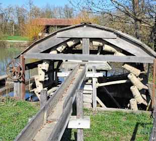 Schöpfrad im Fränkischen Freilandmuseum
