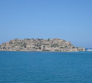 Insel Spinalonga von Plaka aus