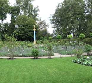 Rosengarten auf der Roseninsel