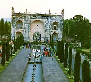 Seitenteil des Tempels