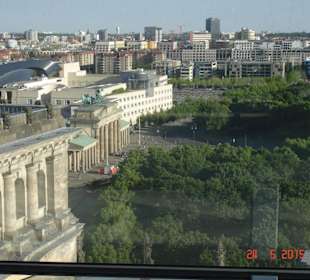 Widok na Bramę Brandenburską