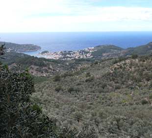 Ausblick vom Mirador de Ses Barques bei Fornalutx