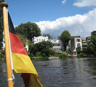 Villenviertel an der Alster