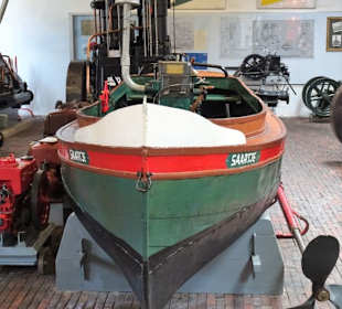 In der Maschinenhalle des Museums