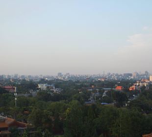 Widok z parku na miasto.