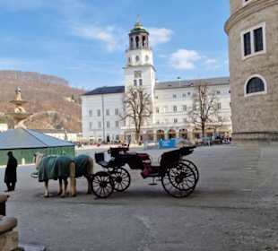 Pferdekutschen Parkplatz