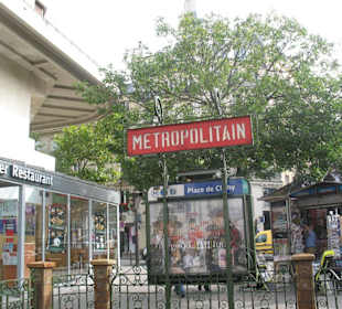 Metrostation Place de Clichy
