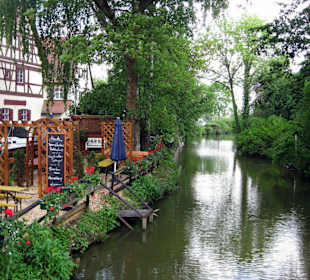 Flussweg in Dinkelsbühl