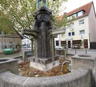 Neustädter Markt und Katzenbrunnen Neustädter Mark