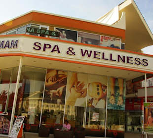Spa - Bereich sehr groß aufgezogen