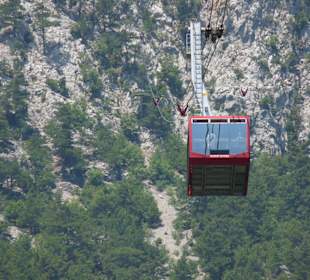 Gondel der Bahn