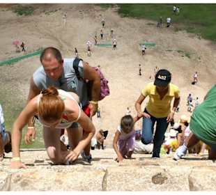 45 Grad Luft, 45 Grad Winkel, 91 Stufen