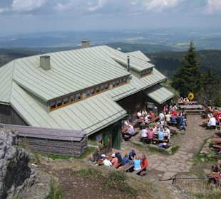 Auf dem Gipfel des Gr. Osser