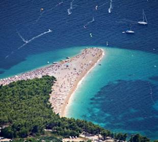 Bol von der höchsten Erhebung auf Brac