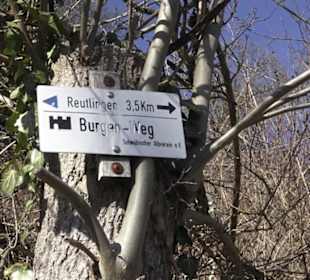 Wanderweg zur Achalm