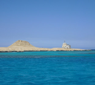 Fernsicht auf Giftun Island