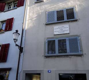 Шпигельгассе, 14 - знаменитый дом