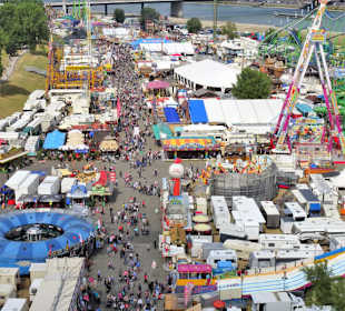 Impressionen von der Rheinkirmes in Düsseldorf