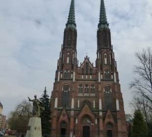 Kathedrale von Warschau-Praga in Backstein Gotik