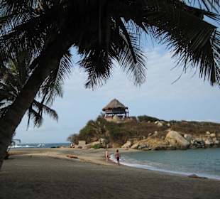 Strand mitten im Dschungel