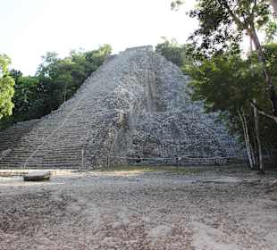 Die ersten in Coba - nur mit Aledia möglich!