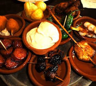 Warme Tapas-Variationen
