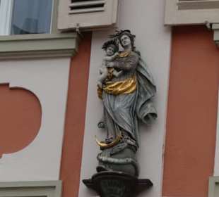 Unterwegs in der Marktstraße in der Altstadt