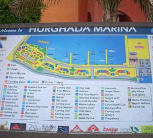 Wegweiser Marina