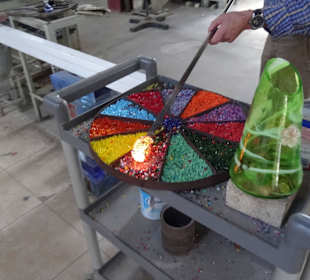 Hier werden Verzierungen erarbeitet