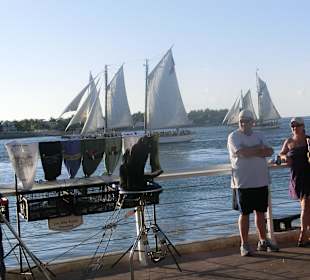 Auslaufen zum Sunset