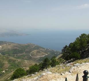 Widok z góry Pantokrator