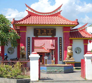 Wunderschöner Tempel in Singaraja