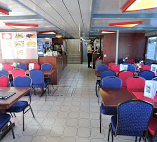 Blick auf das Hauptdeck des Schiffes