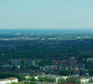 Vom Rheinturm runter verschiedene Fenster