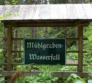 Beginn der Wanderung