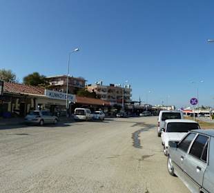 Noch stehen die Läden