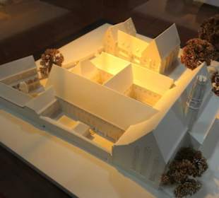 Modell der gesamten Klosteranlage