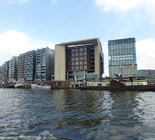 Auf den Grachten unterwegs