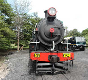 Dampflok wie vor 100 Jahren