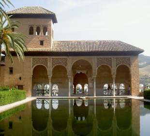 Un palacio de la Alhambra