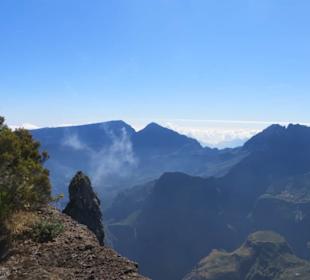 Das Tal von Mafate/ Ausblick Maido