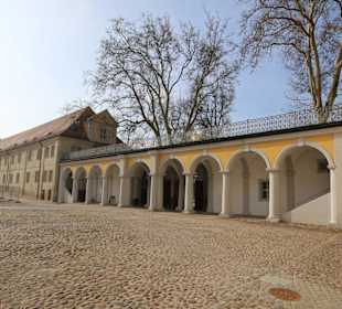 Blick auf den Stiftsplatz