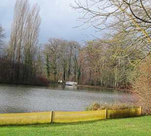 Schlosspark Schwetzingen im Winter
