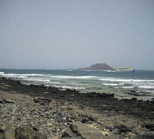 Blick nach Isla de Lobos