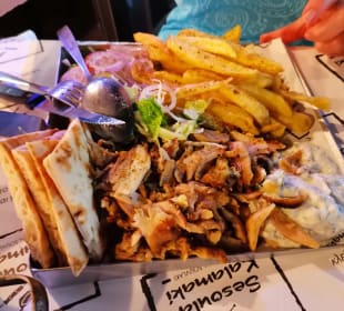Gyros Platte