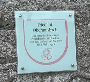 Friedhof Obermusbach