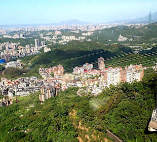 Maokong Gondel - Ausblick